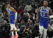 雄鹿三巨头联手，连续三场30+得分突破，状态爆棚冲击季后赛！的简单介绍